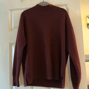 Burgundy Loft sweater